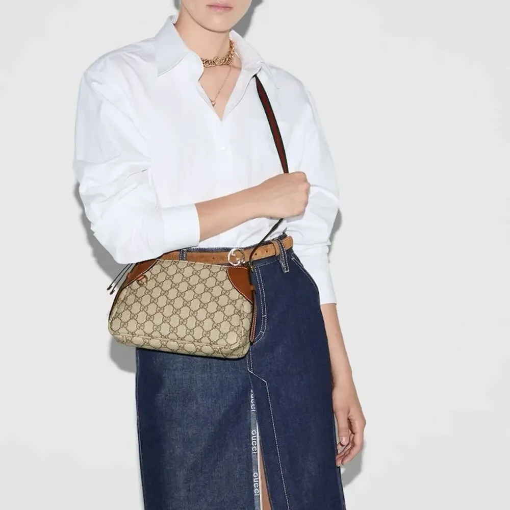 Gucci gg Beige and Brown Women's Bag shoulder bag - Picture 11 of 12